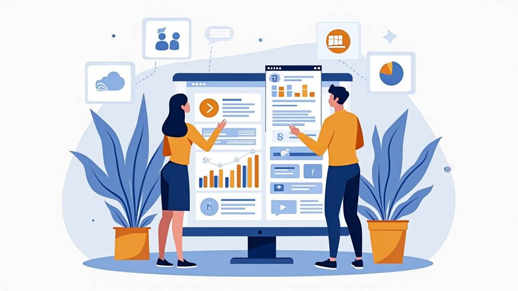 Équipe d'une agence SMMA en pleine réunion stratégique