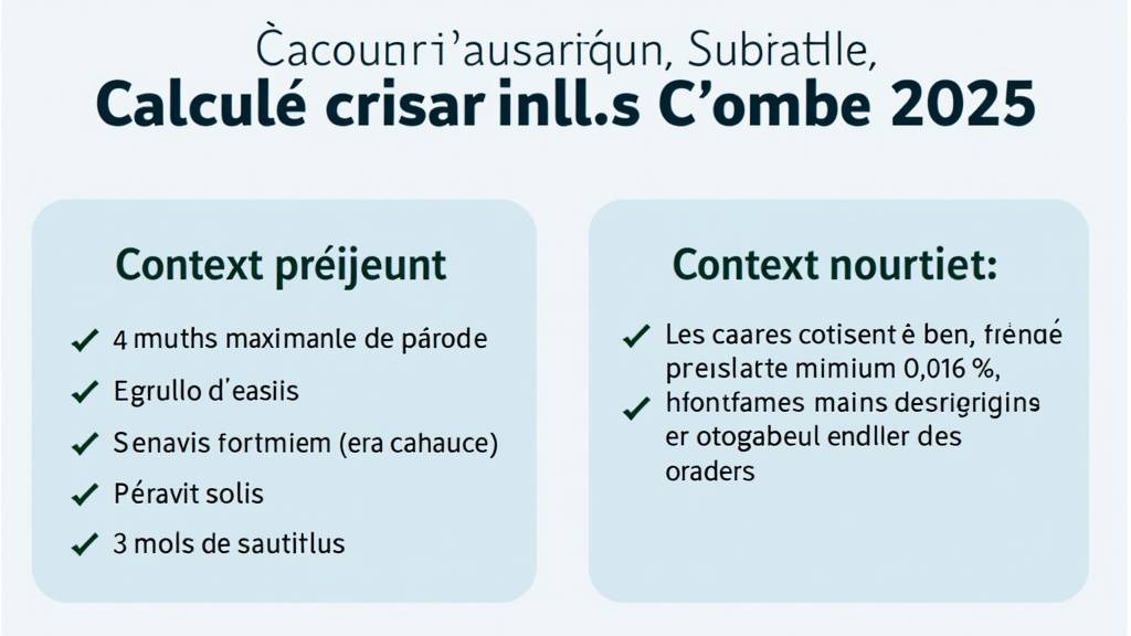 Cotisations sociales cadres 2025