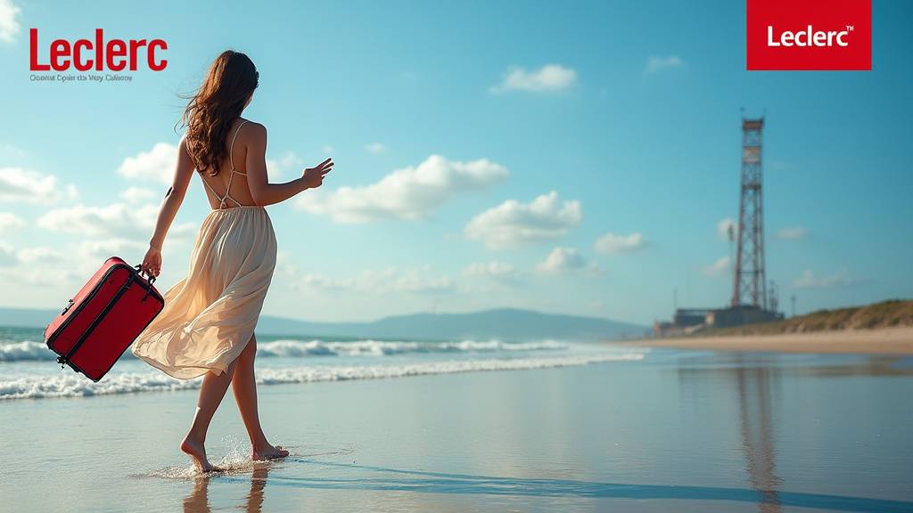 Interface numérique de réservation Leclerc Voyages