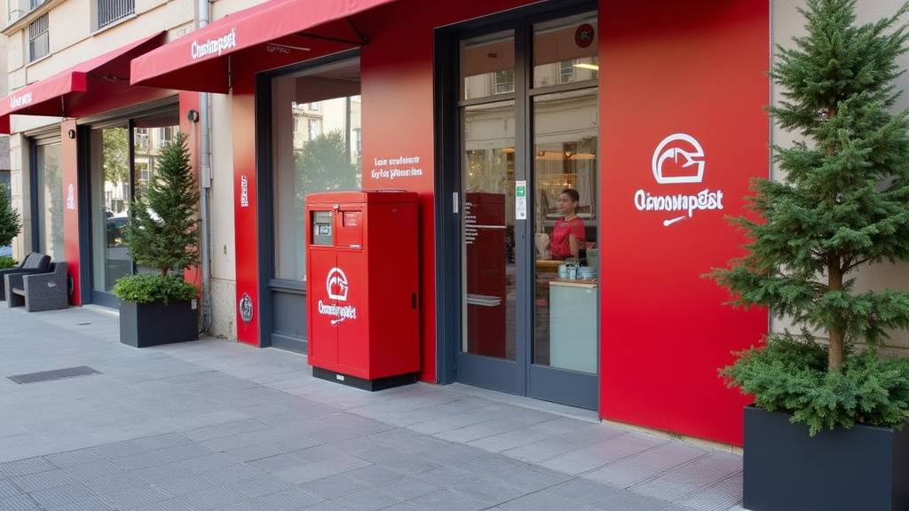 Espace dédié aux professionnels dans l'agence Chronopost Bordeaux Nord